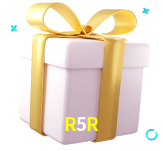 Receba seus bônus de boas-vindas no R5R