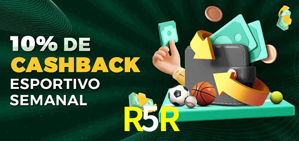 10% de bônus de cashback na R5R